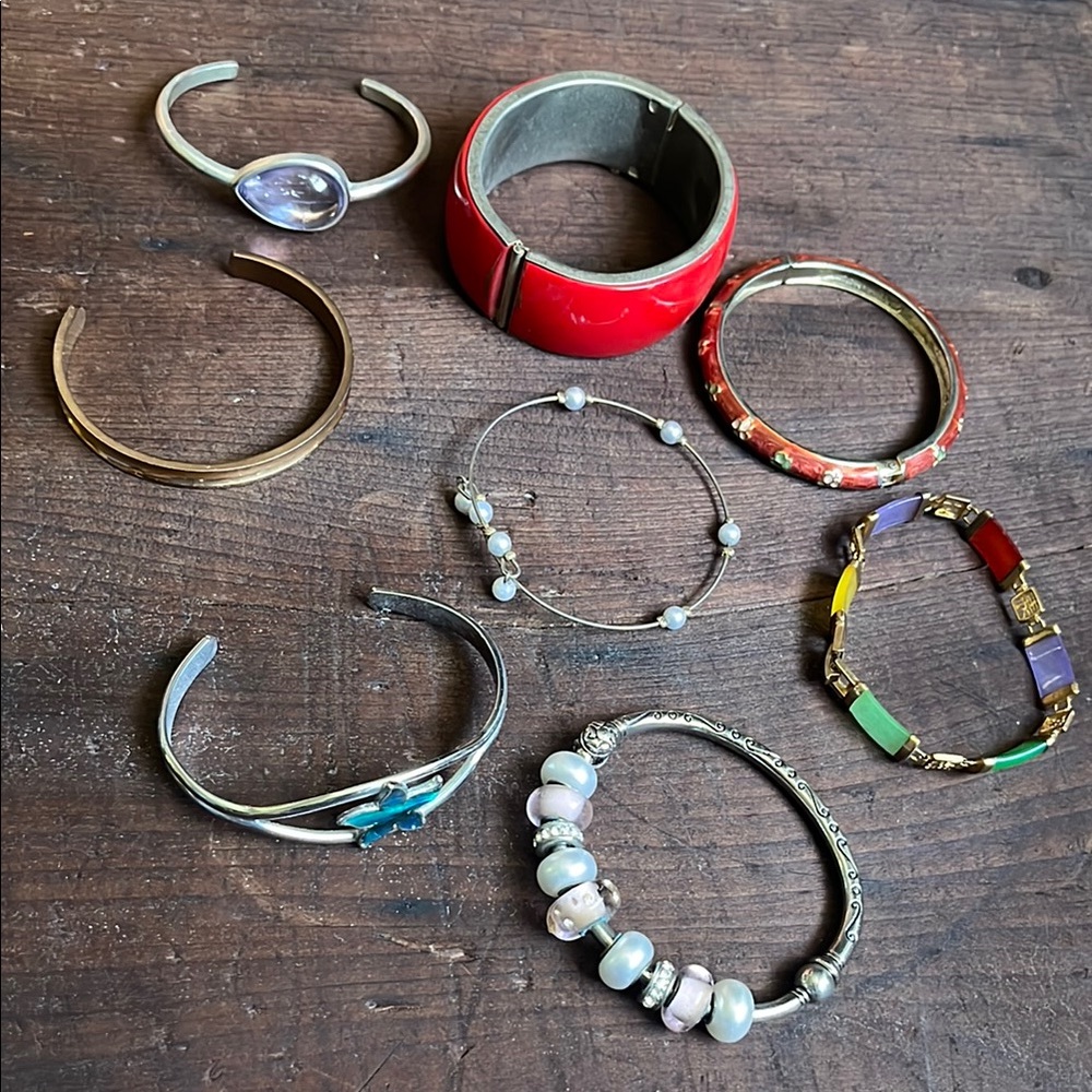 Elegant Multi-Color Bracelet Set